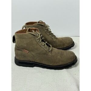 Keen Mens Brown Suede Lace Up Ankle Boots Size 9.5